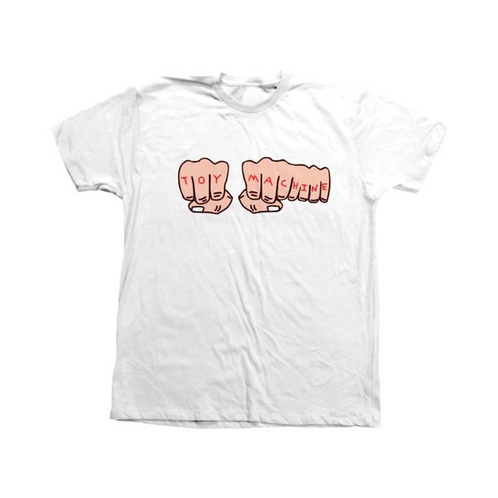 Toy Machine Fists Tee - White