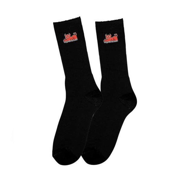 Toy Machine Devil Cat Sock - Black