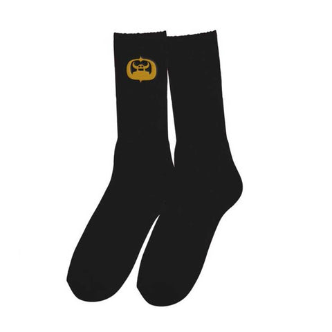 Toy Machine Matokie Emb. Logo Sock - Black