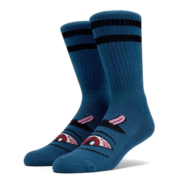 Toy Machine Bloodshot Eye Sock - Slate