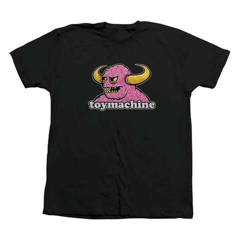 Toy Machine Brain Monster Tee - Black