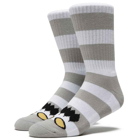 Toy Machine Monster Big Stripe Sock - Grey