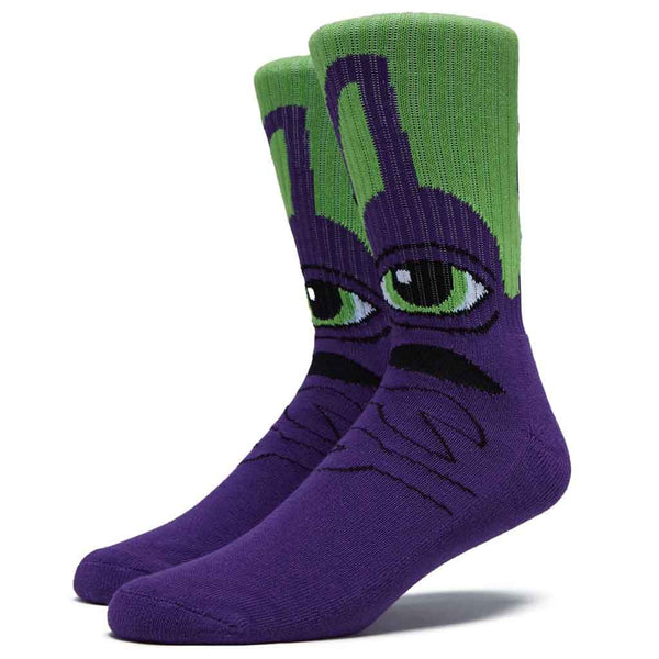 Toy Machine Sect Hug Sock - Purple