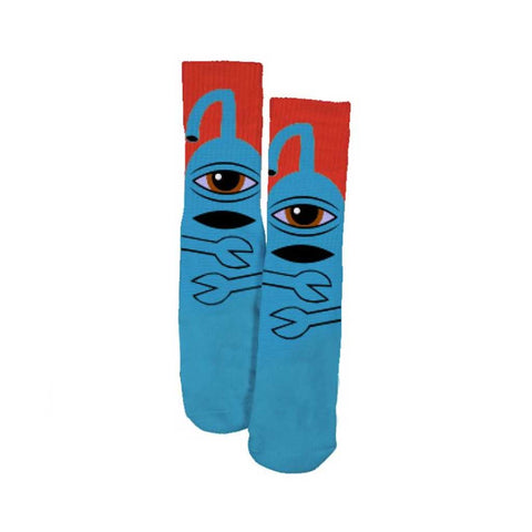 Toy Machine Sect Hug Socks - Blue