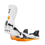 Union 25/26 Atlas Step On Bindings - White/Orange Side