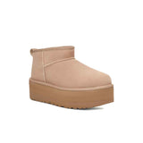 Ugg Women's Classic Ultra Mini Platform - Sand Front