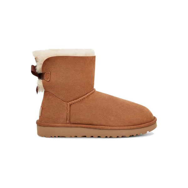 Ugg Women's Mini Bailey Bow II Boot - Chestnut