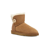 Ugg Women's Mini Bailet Button II Boot - Chestnut2