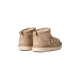 Ugg Kid's Classic Ultra Mini Stitch - Mustard Seed Back