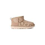 Ugg Kid's Classic Ultra Mini Stitch - Mustard Seed