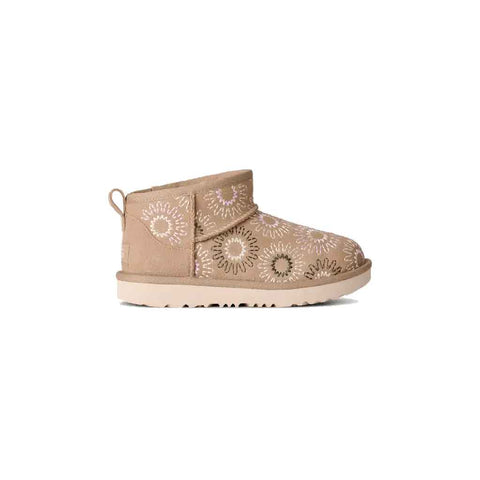 Ugg Kid's Classic Ultra Mini Stitch - Mustard Seed