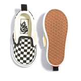Vans Toddler's Slip-On V - Checkerboard Black/White 03