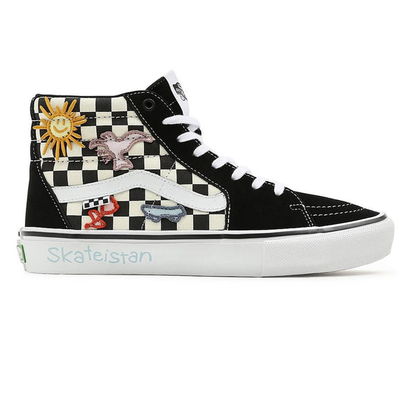 Vans Skate Sk8-Hi x Skateistan - Checkerboard 01