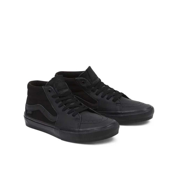 Vans Skate Grosso Mid - Leather Black