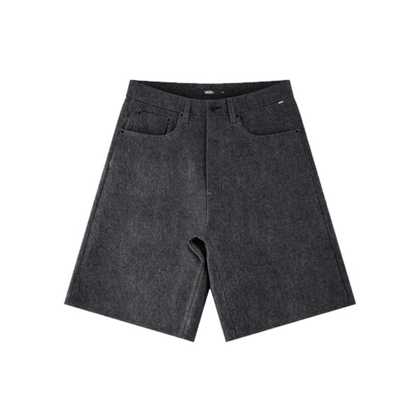 Vans Check-5 Baggy Denim Short - Washed Black