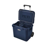 Yeti Roadie with Wheels 60 - Navy Open