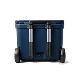 Yeti Roadie with Wheels 60 - Navy Back