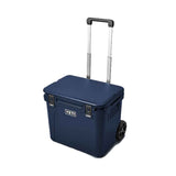 Yeti Roadie with Wheels 60 - Navy Front