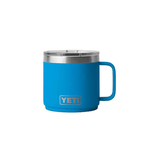 Yeti Rambler 14oz Mug MS - Big Wave Blue