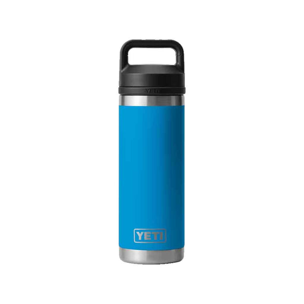 Yeti Rambler 18 oz Bottle Chug - Big Wave Blue