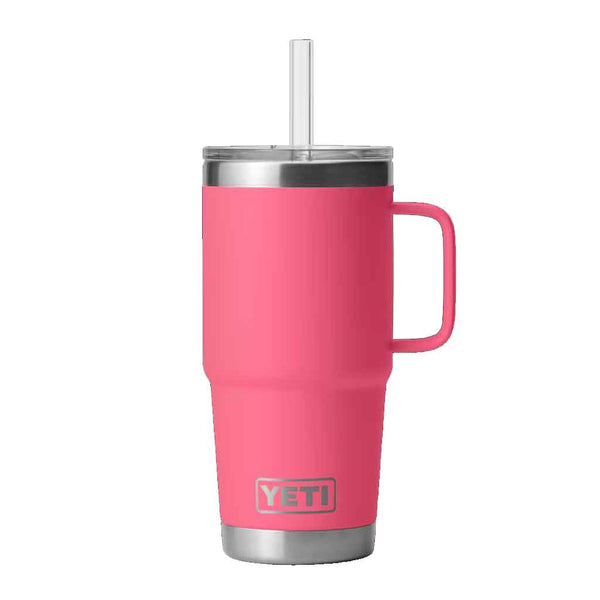 Yeti Rambler 25oz Straw Mug - Tropic Pink