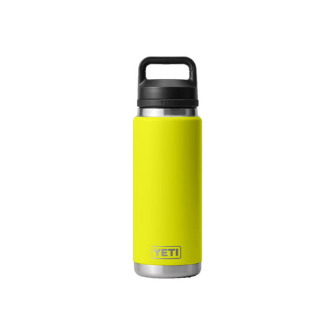 Yeti Rambler 26oz Bottle Chug - Firefly Yellow
