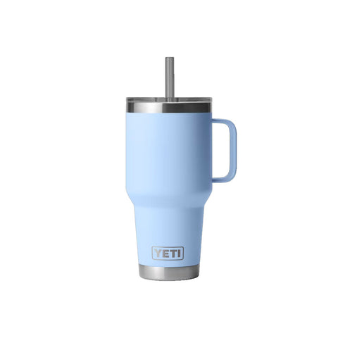 Yeti Rambler 35oz Straw Mug - Big Sky Blue