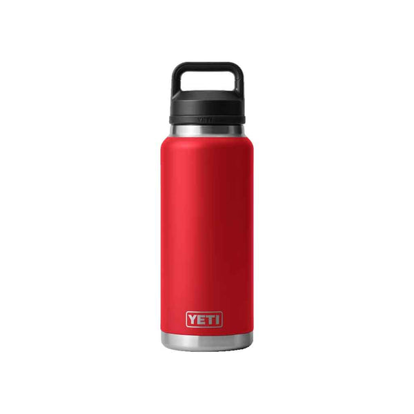 Yeti Rambler 36 oz Bottle Chug - Rescue Red