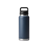 Yeti Rambler 36oz Bottle Chug - Navy Back
