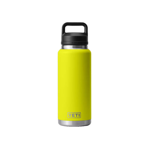 Yeti Rambler 36oz Bottle Chug - Firefly Yellow