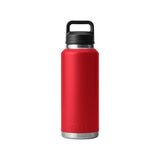 Yeti Rambler 46oz Bottle Chug - Rescue Red Back