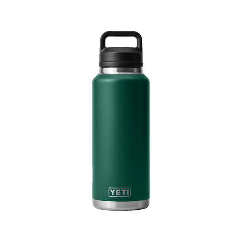 Yeti Rambler 46oz Bottle Chug - Black Forest