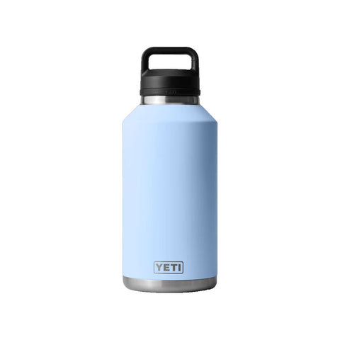 Yeti Rambler 64oz Bottle Chug - Big Sky Blue