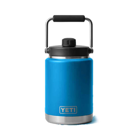 Yeti Rambler Half Gallon Jug - Big Wave Blue