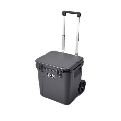 Yeti Roadie 48 with Wheels - Charcoal Front