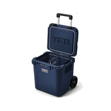 Yeti Roadie 48 with Wheels - Navy Open lid