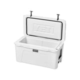 Yeti Tundra 75 Hard Cooler - White Open lid