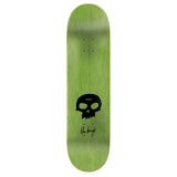 Zero Arunski Turquoise Single Skull 8.25" Deck top