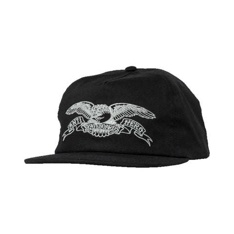 Antihero Basic Eagle Snapback - Black/Grey