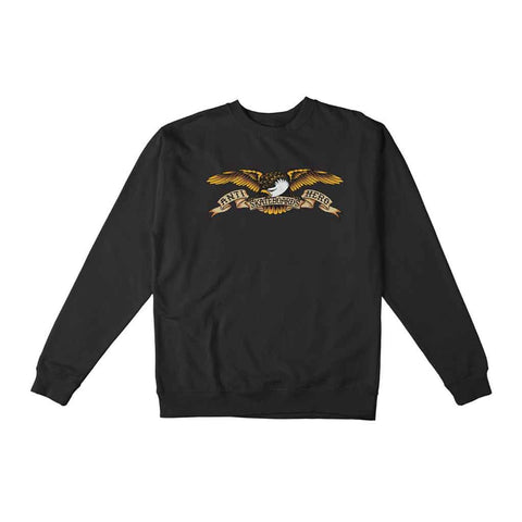 Antihero Eagle Crewneck - Black Pigment