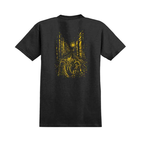 Antihero Fireside S/S Tee - Asphalt