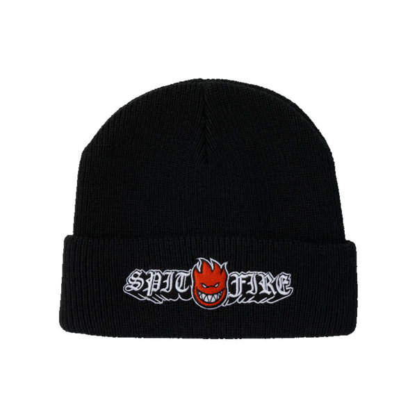 Spitfire Gold E Drop Beanie - BH Black