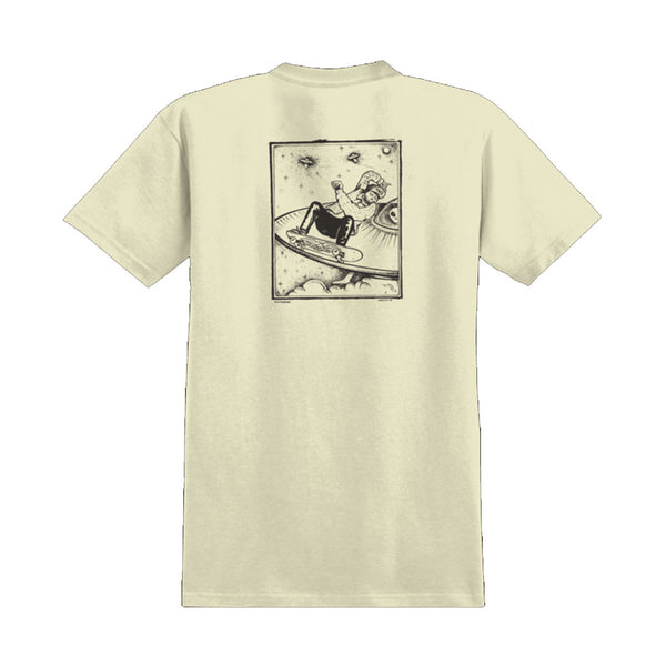 Antihero Hewitt Lance S/S Tee - Cream/Black