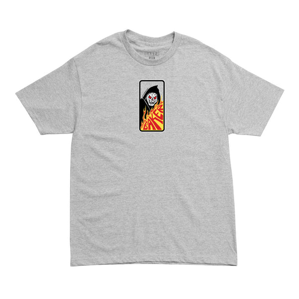 Baker 456 S/S Tee - Heather Grey