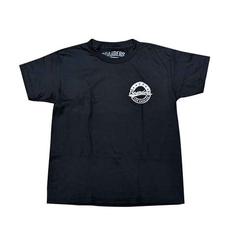 Boarders Youth Star Crest SS Tee - Black