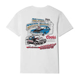 Brixton x Coors Light Raceway S/S STT Tee - White