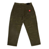 Chocolate Cord Pant - Olive back