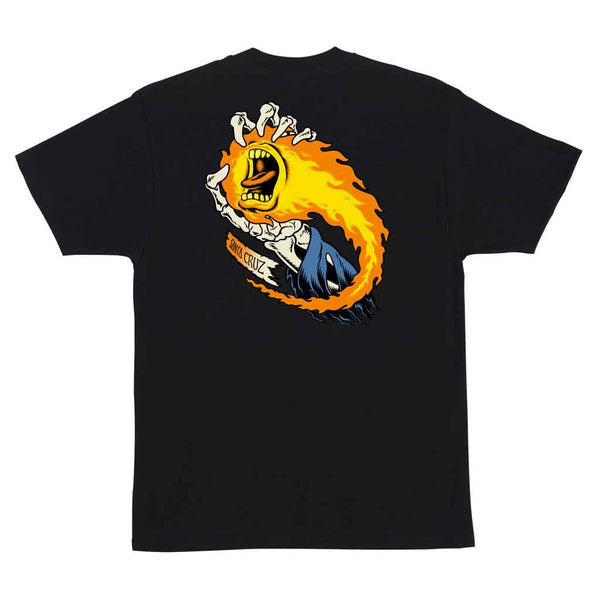 Santa Cruz O'Brien Screaming Reaper S/S Tee - Black