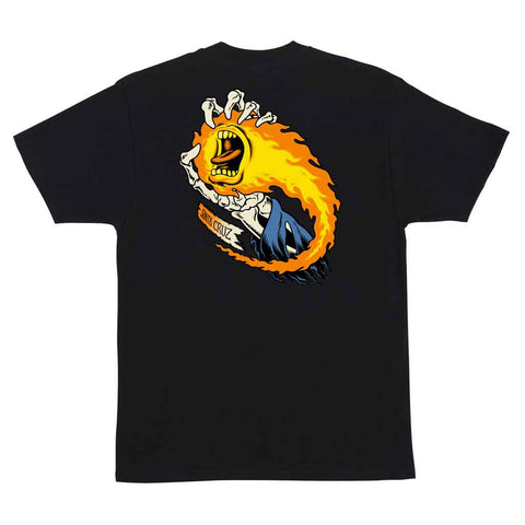 Santa Cruz O'Brien Screaming Reaper S/S Tee - Black