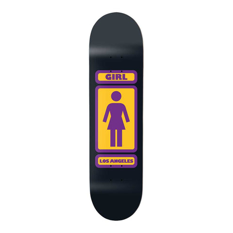 Girl We OG Los Angeles Deck - Black/Purple/Yellow